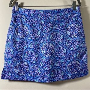 Vineyard Vines Blue & Purple Printed Skort